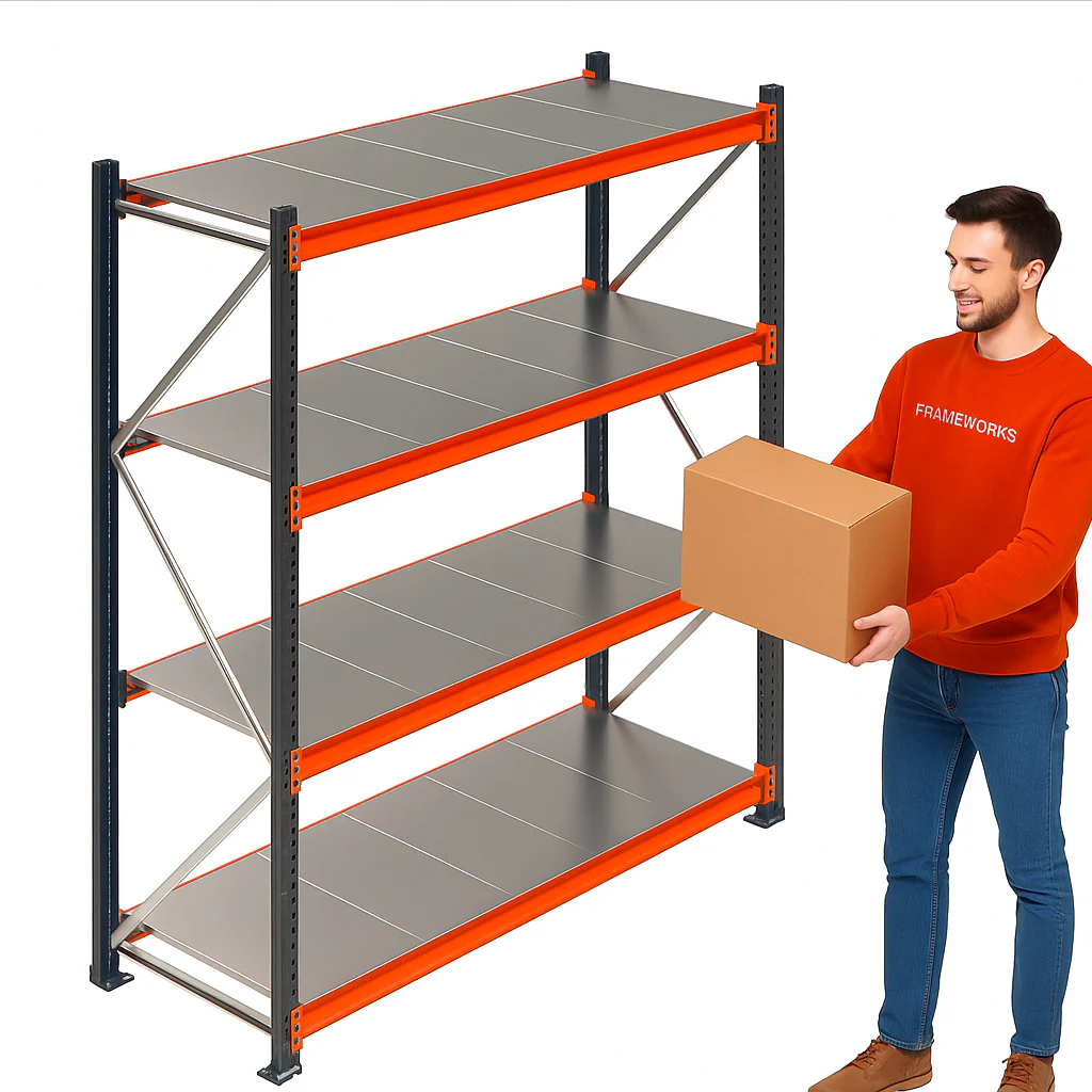 Rafturi metalice sarcini medii